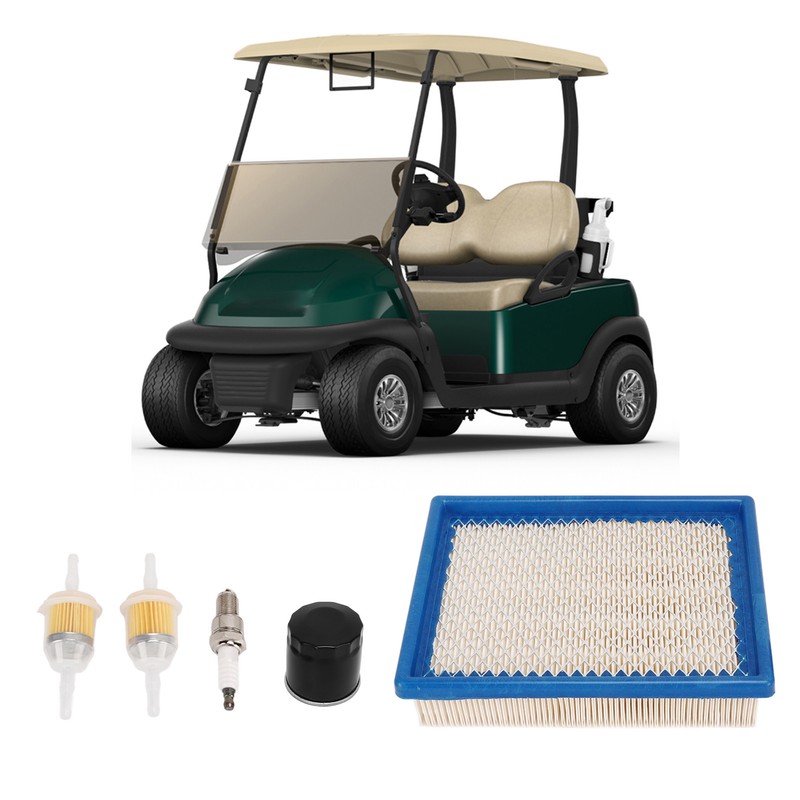 Golf Cart Tune Up Kit Fuel Oil Air Filter Spark