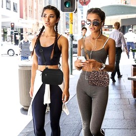 MAXTOP Small Crossbody Bags for Women Men with Detachable Strap Trendy Crossbody Bag Fanny Pack Cell Phone Purse for Travel Essentials