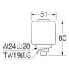 SANEI PR18A-13 Faucet Repair Part, Upper Water Supply Tap, Nominal