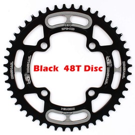 Karlak Chainring 104BCD Bicycle Chainring 104BCD Mountain Bike Single Chainring Disc Narrow Wide Chainring 44T / 46T / 48T / 50T / 52T