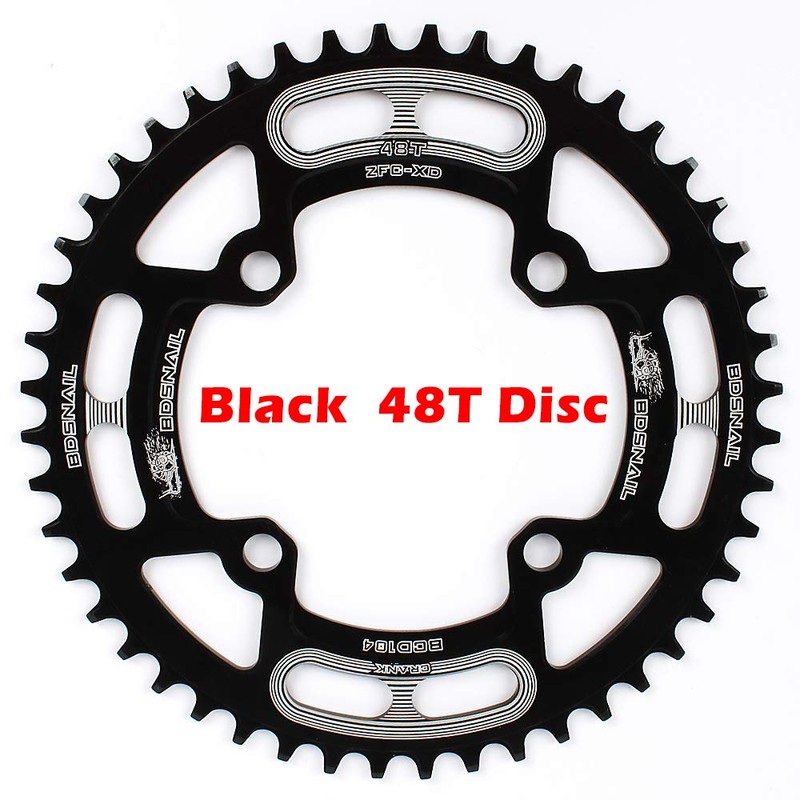 Karlak Chainring 104BCD Bicycle Chainring 104BCD Mountain Bike Single Chainring
