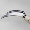 KAKURI Japanese Harvesting Sickle Long Handle 32" [Serrated Blade], Stand