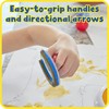 READY 2 LEARN Giant Stampers - Paw Prints - Set