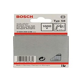 Bosch 2609200236 Fine Wire Staple 10x13mm 1000 pcs, Silver, 10 x 13 mm