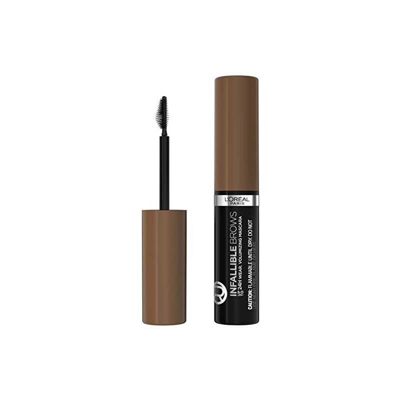 L'Oreal Paris Infallible Volumizing 24H Wear Brow Mascara, Long Lasting