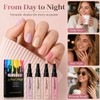 4PCS Water-Based Nail Polish Pen, ,Fast Drying Water Based No