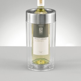 Zeller 27353 Weinkühler, 201, ø 12, 22, 5 cm, Kunststoff/Edelstahl