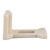 CRL DL2210EG Extended Hole Flush Bolt Nylon Guide Cream