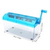 Manual A4 Mini Desktop Shredder with Hand Crank for School