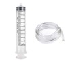 1 Pack 100ml Syringes with 1m Tube,Syringe 100ml Large Plastic