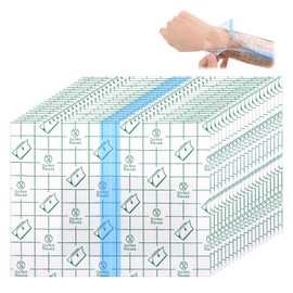 UKOFEW 20 Stück Duschpflaster,12 x 15 cm Transparente Folienverband,Tattoo Folie Heilung,Tattoo Pflaster,Wasserdicht Transparent Bandage zum Sport Duschen