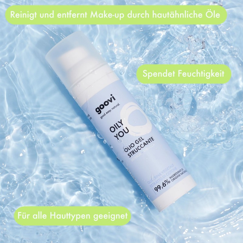 GOOVI Oily You Cleansing Oil - Make-up Entferner auf Ölbasis