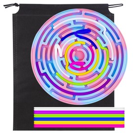 Sensory Activity Board Sensory Toys for Toddlers Kids Promotes Focushelp,Sensory toys for kids with autism 3+ & Sensory Fidget Toys Adults anxiety relief Stress items,Sensory toys for kids 12 Strings