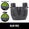 GORILLA GRIP 10x25 Compact Binoculars for Adults with Strap, Superior
