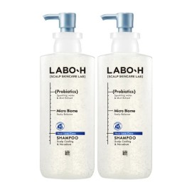 LABOHC Cool & Sebum Control Shampoo 400ml - 2 Pack