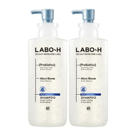 LABOHC Cool & Sebum Control Shampoo 400ml - 2 Pack