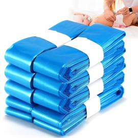 8-Pack Eco Nappy Bin Refill Bags for Angelcare, Tommee Tippee & Bubba Blue Pails | Extra-Thick Disposable Liners with Odour Block™ Tech | Lemon Fresh Scent & Leakproof Design (Blue)