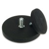 Strong magnetic system neodymium diameter 12 mm rubberised with thread