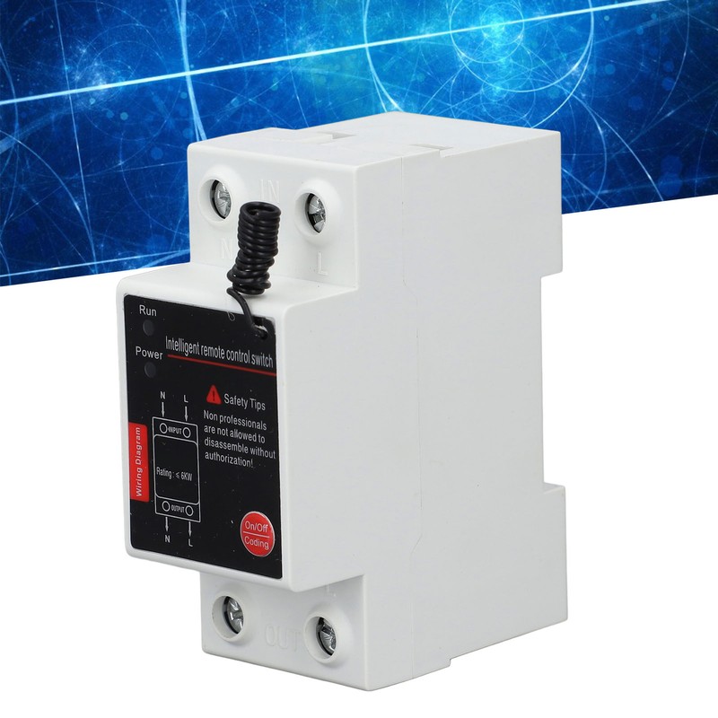 Remote Control Switch 1KM Range Single Phase Intelligent Power Switch