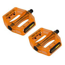 Fenix Translucent Bike Pedals, 9/16", Various Colors (Orange)