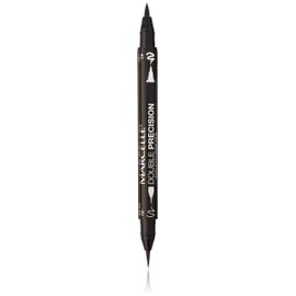 Marcelle Double Precision Liquid Eyeliner Pen, Intense Black, Hypoallergenic and Fragrance-Free, 0.04 fl oz