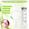 200 ml Plastic Curved Syringe, Pack of 3 Reusable Large