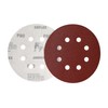 Mirka Red Sandpaper Sanding Discs Diameter 125 mm Velcro Adhesion