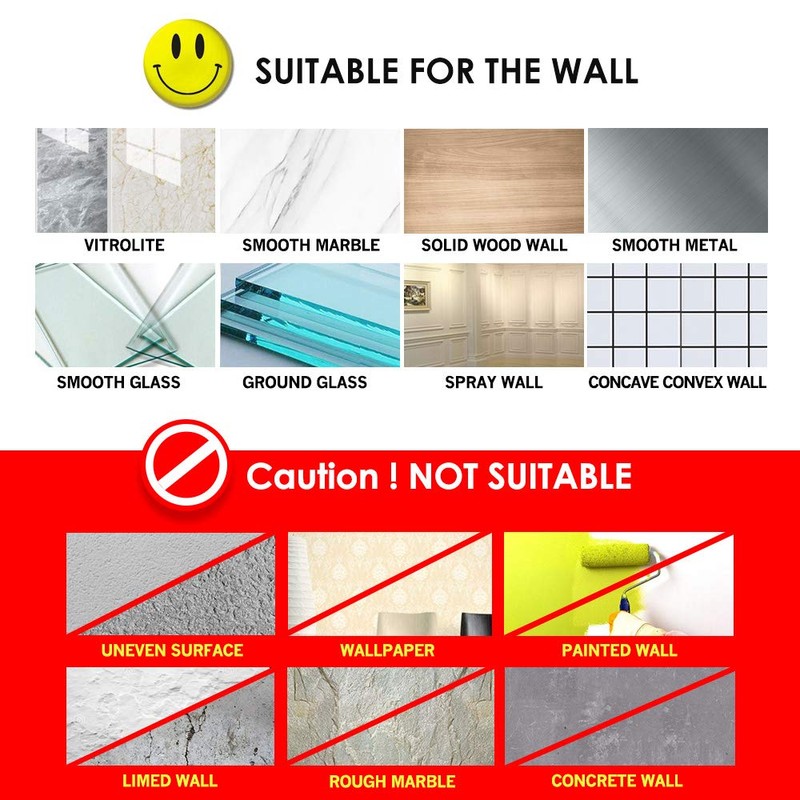 GERUIKE Adhesive Coat Hooks Stainless Steel Self Adhesive Robe Towel
