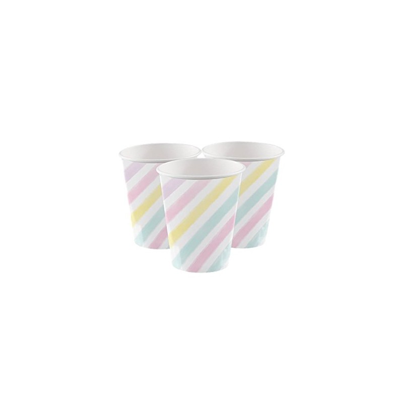 Creative Converting Unicorn Sparkle 9oz Paper Cups Party Supplies, Multicolor