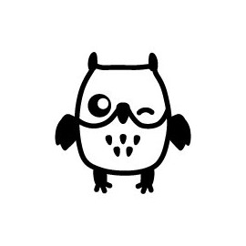 Stemplino Mini Stamp Owl