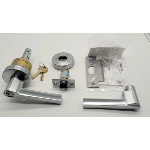 Falcon W581 P6 SRLA 626 G Commercial Locking Door Handle