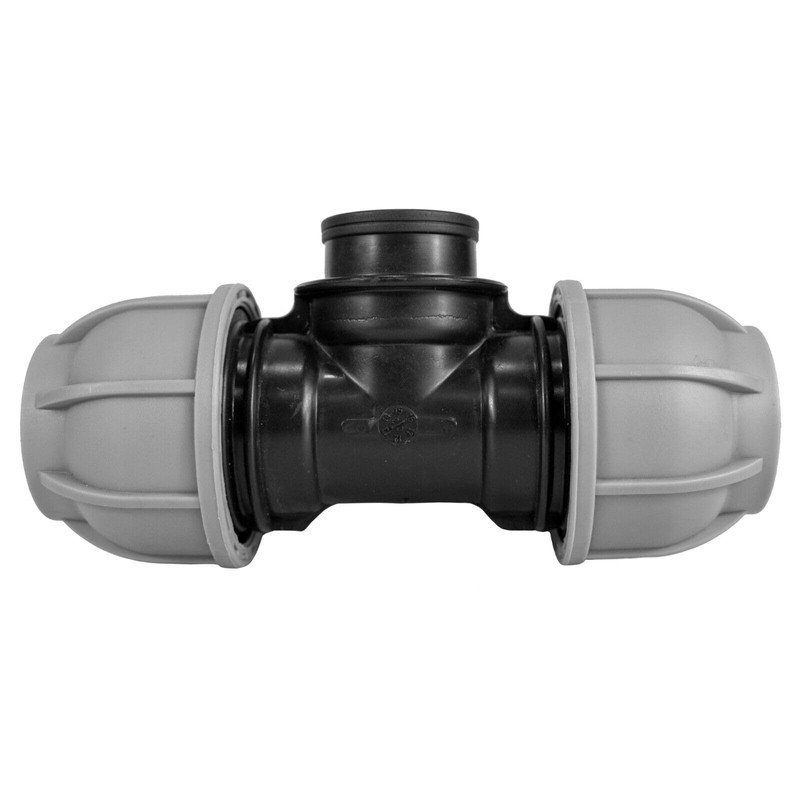 MDPE Compression Connector Fittings 25mm LDPE Water Pipe Elbow Valve