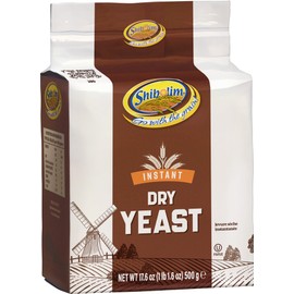 Shibolim Instant Dry Yeast, 1.1 lb | Fast-Rising Yeast for Rapid Rise | Great for Challah, Bread, Pizza & More | Kosher | Vacuum-Sealed