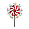 QVC Plow & Hearth Interchangeable Garden Wind Spinner - Color: