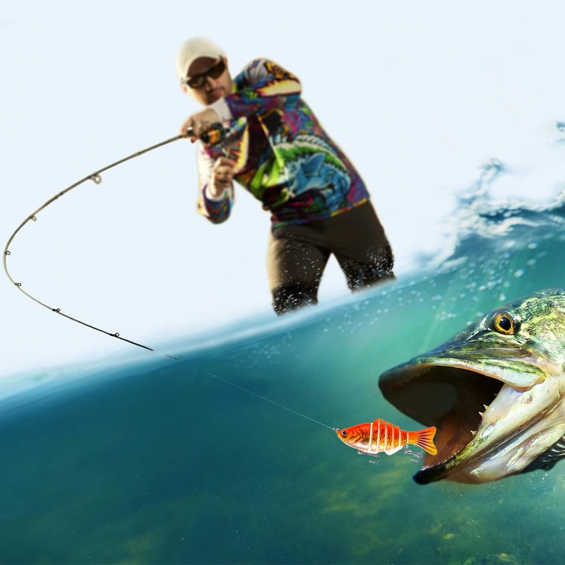 Robotic Fishing Lure - Angling Baits for River,Professional 3D Robotic