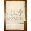 Integrity Designs Baby Baptism Cloth with Silver"My Baptism"