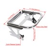 ECOTRIC Detachable Two Up Motorcycle Trunk Touring Luggage Storage Box