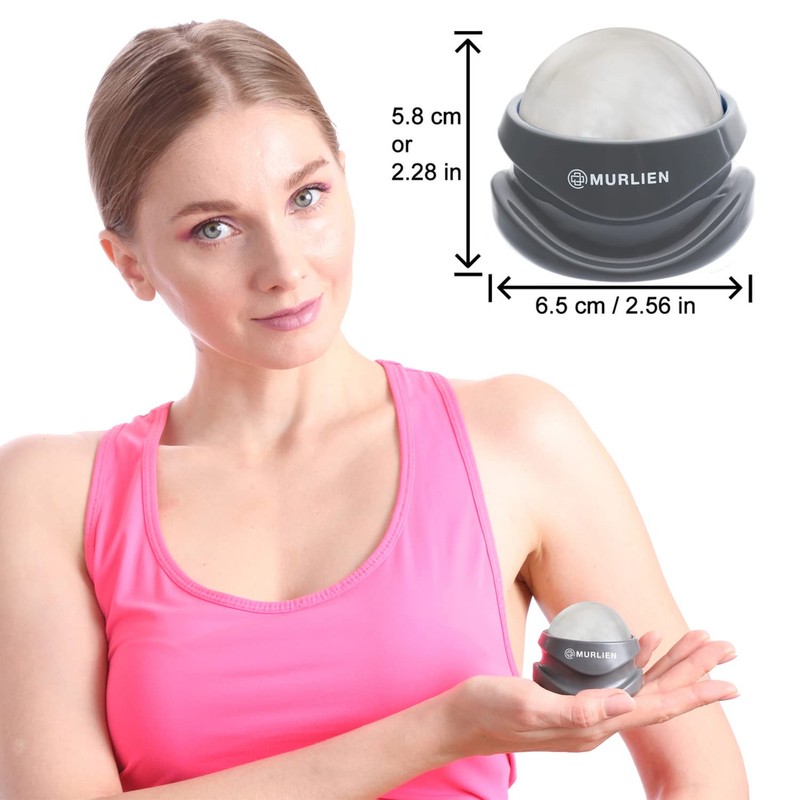 MURLIEN Massage Roller Ball, Tight and Sore Muscles Relief, Manual