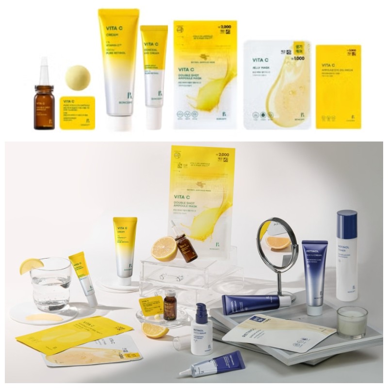 BONCEPT Vita C Freeze-dried Double Shot Ampoule Kit 50mg+10ml