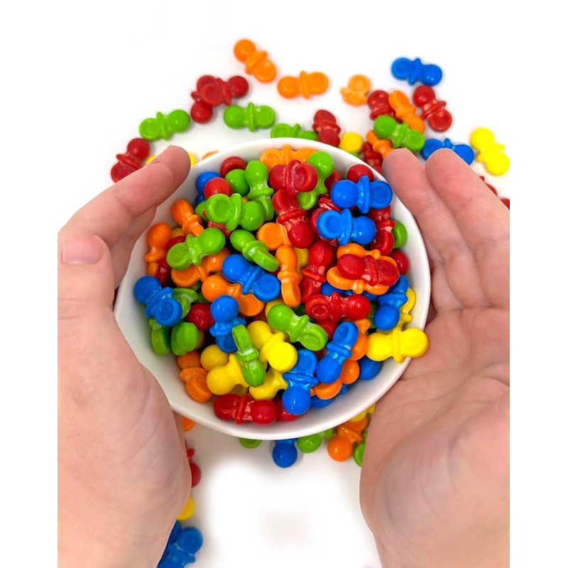 SweetGourmet Bright Pacifiers Coated Pressed Hard Candy | Assorted Fruit