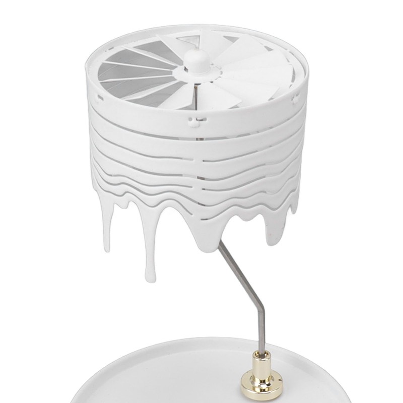 Christmas Tree Carousel Spinning Candle Holder Stainless Steel Rotary Tree