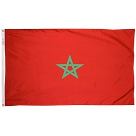 Morocco - 4 ft x 6 ft Nylon World Flag