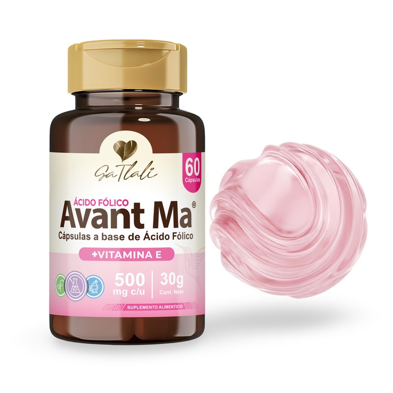 Ga Tlali Avant Ma - Suplemento Alimenticio - Ácido Fólico