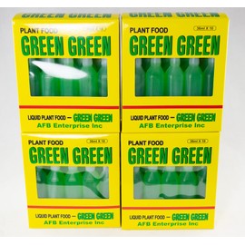 40 Bottles All Purpose Liquid Green Green Lucky Bamboo Plant Food & Fertilizer