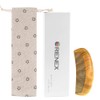 Orienex, High-quality Comb, Water Buffalo Horn, Crescent, Scalp Massaging, Anti-Static,