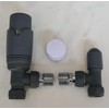 Team Controls Anthracite Grey Angled TRV Thermostatic Radiator Valve &