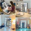 Hansong Vanity Mirror with Lights Makeup Mirror with Lights 12