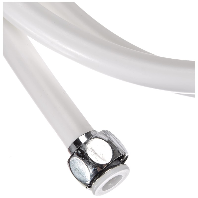RIDDER Shower Hose Barbados White 1,5 m, 3 Set