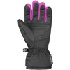 Reusch Children's Bennet R-Tex Xt Gloves, Black/Black Melange/Pink Glo, 6.5