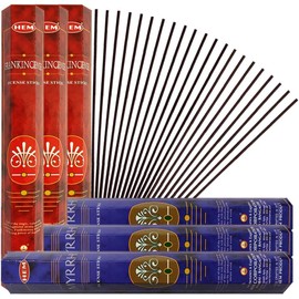 Incense Sticks with Incense Holder Bundle for Spiritual Décor and Home Fragrance